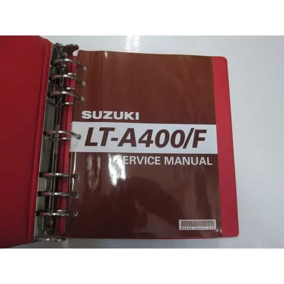 2002 03 04 05 2006 Suzuki LT-A400/F Service Manual BINDER FACTORY OEM BOOK 02***